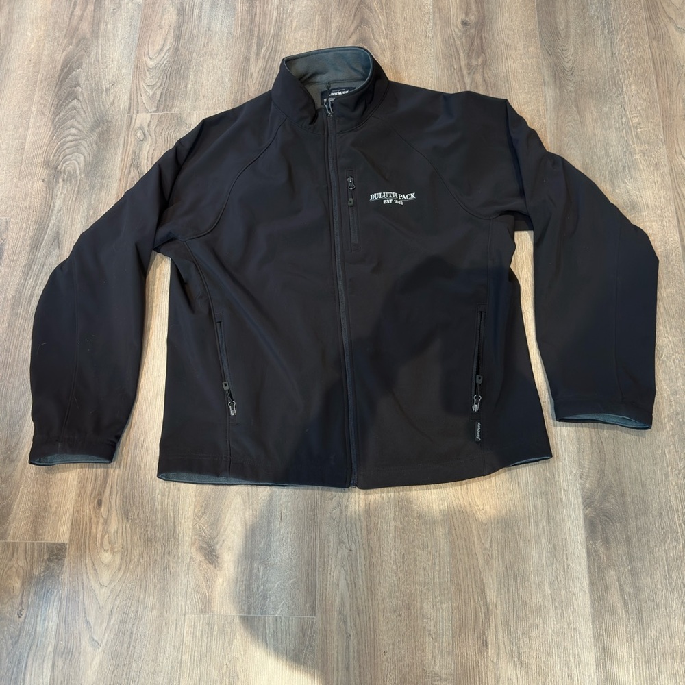 Men's Black Softshell Jacket